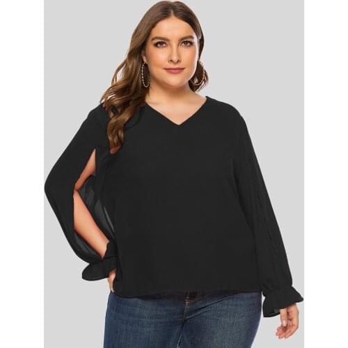 DOIB Womens Chiffon Blouses