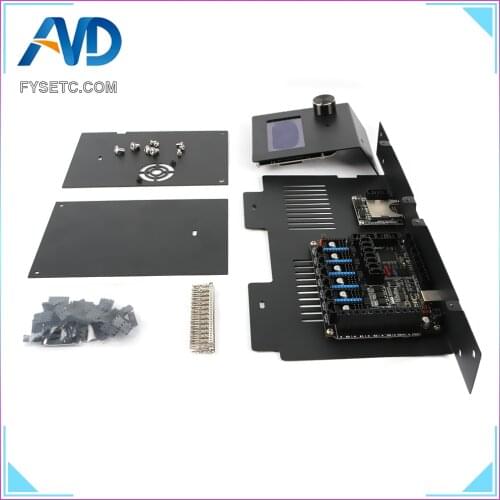 FYSETC F6 V1.3 Mainboard + 6PCS TMC2208 + Generic 12864 Screen /4.3" inch Touch Screen case for ender-3 ender-3