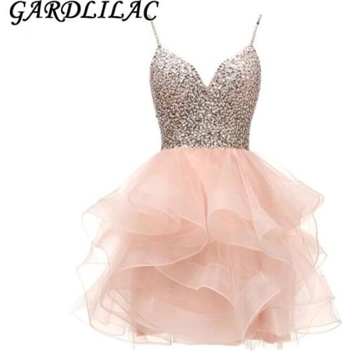 Женские платья выше колена Gardlilac China At AliExpress