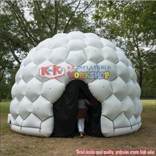 Inflatable Construction Air Dome, Portable Inflatable Screen Igloo Tents