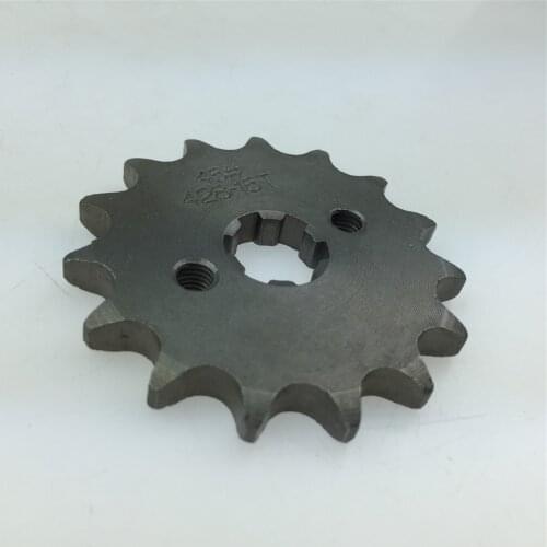 STARPAD Motorcycle 428 small sprocket -15 tooth before small flywheel Material Cast iron free shipping Universal Accessories