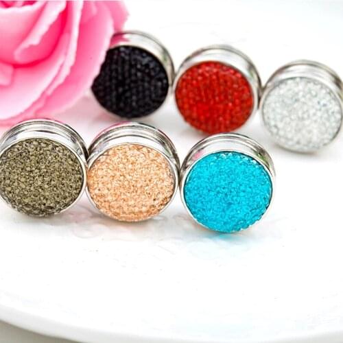 New Arrival Fashion Muslim Strong Magnet Brooch Round Magnetic Hijab Scarf Safety Pins Brooches for Women Jewelry Accessories