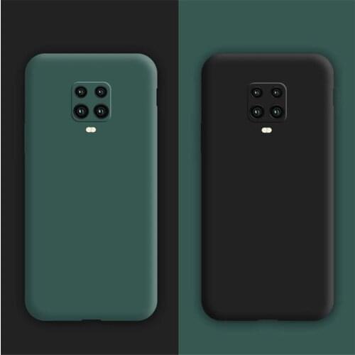 For redmi9 New upgrade full cover camera liquid silicone phone case for xiaomi redmi 9 original soft protective back cover