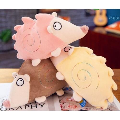 Lovely cartoon hedgehog plush toy about 25cm soft doll baby toy Christmas gift b1759