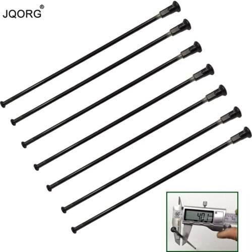 304 Stainless Steel Material Black Color Straight Head Diameter 4.0 mm Motorcycle Spokes Length In 80-200 mm Range Be Customize