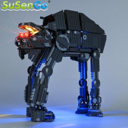 SuSenGo LED Light Kit For 75189 First Order Heavy Assault Walker, (Model Not Included)