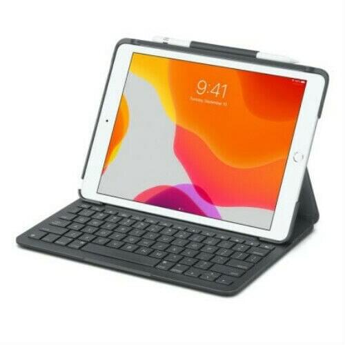 Logitech Slim Folio iPad Bluetooth Keyboard 3rd gen, 7th gen Protective Sleeve
