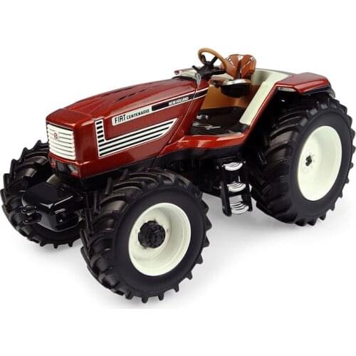 1:32 Scale Fiat Dutch Driverless Tractor Agricultural Vehicle Alloy Simulation Model Collection Souvenir Gift Display Hot Toys