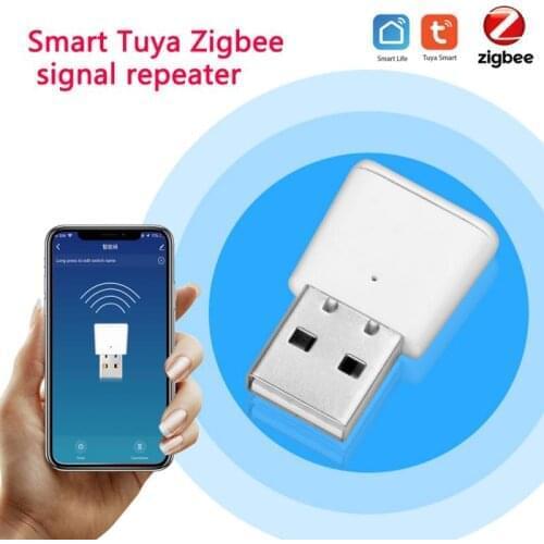 Tuya Smart Zigbee Signal Amplifier Repeater Enhanced Amplifier Enhancer Repeater Signal Boosters Work With Gateway Smart Home