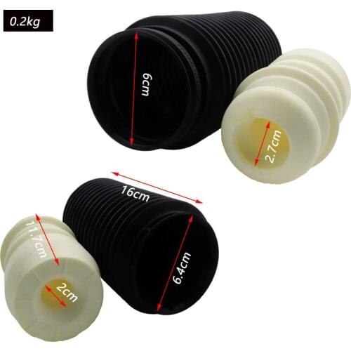 Rear Dust Cover Air Shock Absorber Rubber Bellow Dust Boot KIT For FORD Mondeo 2000 2001 2002 2003 2004 2005 2006 2007