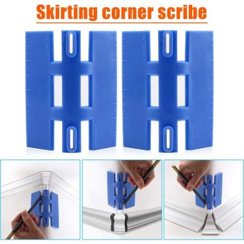 Bullnose Corner Marking Tool Bull Nose Corners Trim Gauge for Baseboard Chair Rail and Crown Molding Woodworking Tool In stock