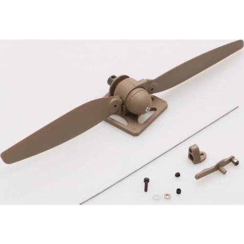 1set 4D Electric Variable Pitch System Propeller Assembly C Type F3P 7/8/9/10 Inches Props for RC Fix Wing Aircraft Drone