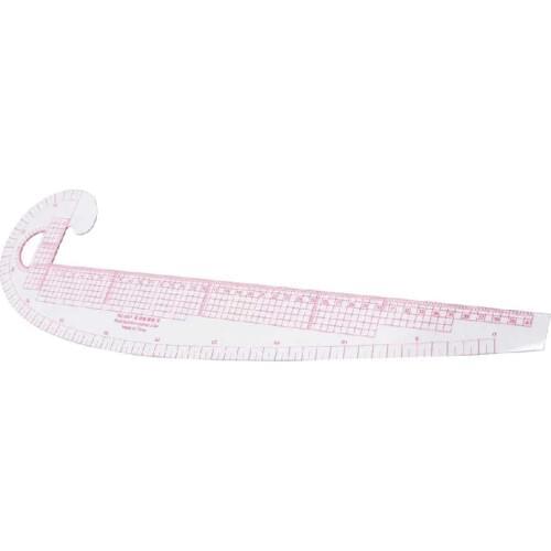1PC Multifunctional Sewing Ruler Tools Measure Tailor Grading Plastic Comma Shaped Curve Ruler Styling Design French Curve Ruler