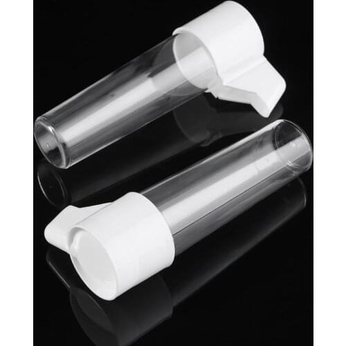 2Pcs Pet Bird Feeder Parrot Water Feeding Drinking Cup Bowl Cage Supplies