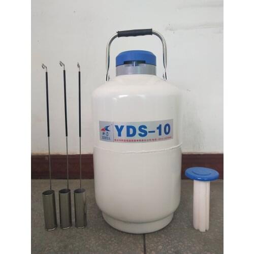 3/6/10/15/30L Liquid nitrogen container Cryogenic Tank dewar liquid nitrogen container with Liquid Nitrogen tank YDS-10