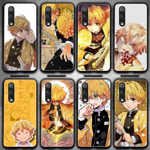 Anime Demon Slayer Agatsuma Zenitsu Phone Case For Huawei P20 30 40 Pro Mate 20 30 40 Pro Honor 9x 10 30lite Y62019