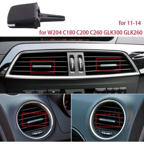 Car A/C Air Vent Grille Tab Clip Automobile Air Conditioner Outlet Repair Kit For Benz W204 C180 C200 C260 GLK300 GLK26