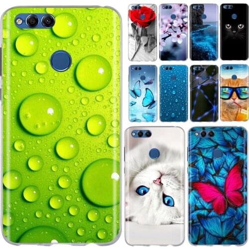 For Huawei Honor 7X Case Soft Fashion Back Cover Phone Case For Honor 7X Coque Cover Bumper on Honor 7X BND-L21 Cases