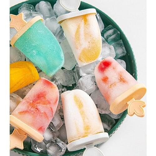 8 Cell Ice cream mold home made popsicle ice tray food safety popsicle machine DIY homemade freezer popsicle mold