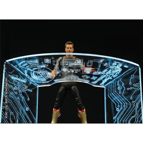 TOYS-BOX TB028 1/12 Test Desk Scene 6'' Pass Type SHF Workshop For Toni Scene Debugging TableScene Accessories