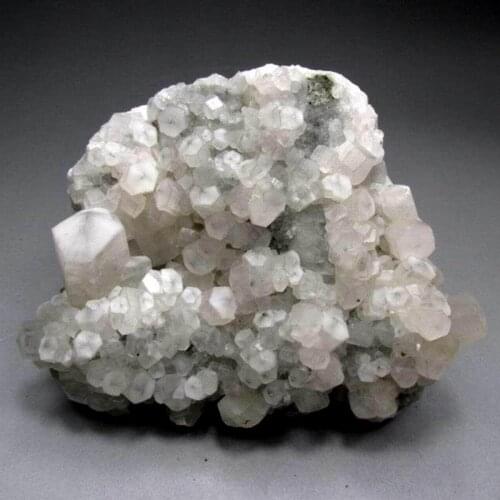 302g Star Calcite Cluster on Matrix - crystals and stones healing Mineral specimen Home Decor feng shui decoration