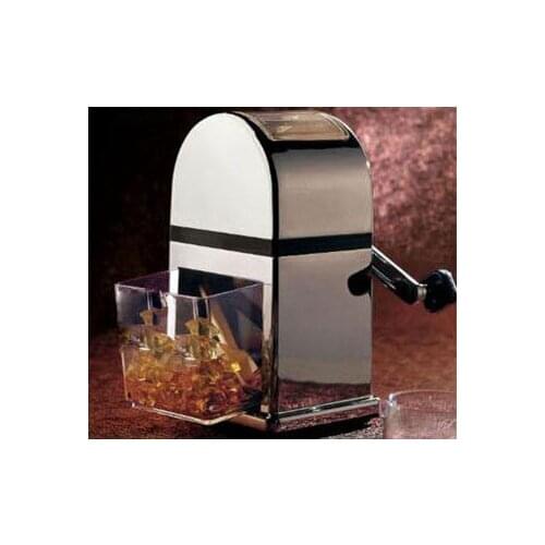 Stainless steel ice crusher ice Mini Ice chopper Manual Snow Cone Machine Ice Block breaking machine