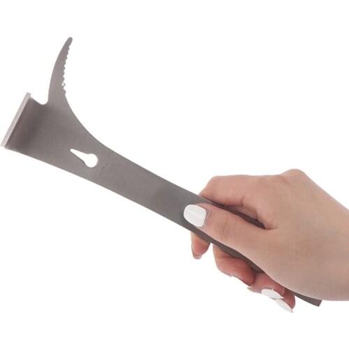 Multifunction Bee Tools Stainless Steel Thumb Type Bee Honey Knife Bee Hive Scraper Beekeeping Bee Scraper Cut