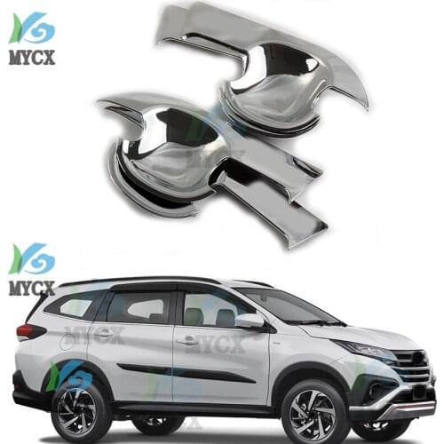 For Toyota Rush 2017 2018 2019-2021 New Carbon Fibre Car Door Handle Cover Trim Sticker Car Styling Accessories Overlay