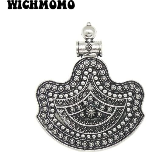2019 New Fashion 62mm 1pieces/bag Retro Zinc Alloy Geometric Charms Pendant for Earring Necklace Jewelry Accessories