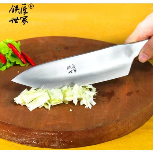 Slicing knife 8 Inch Stainless steel kitchen knife bread vegetable fruit fish meat chef knife нож для овощей