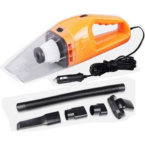 6 In 1 Handheld Vacuums New Car Vacuum 12V 120W Auto Vacuum Cleaner With 5m Power Cord Wet And Dry Large Suction