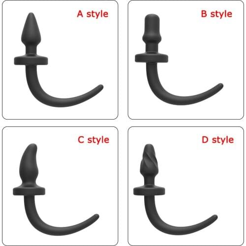 Silicone Butt Plug Long Anal Plug Tail Cosplay Games Adult Sex Toys for Couples Long Tail Plug Slicone Buttplug Sex Games