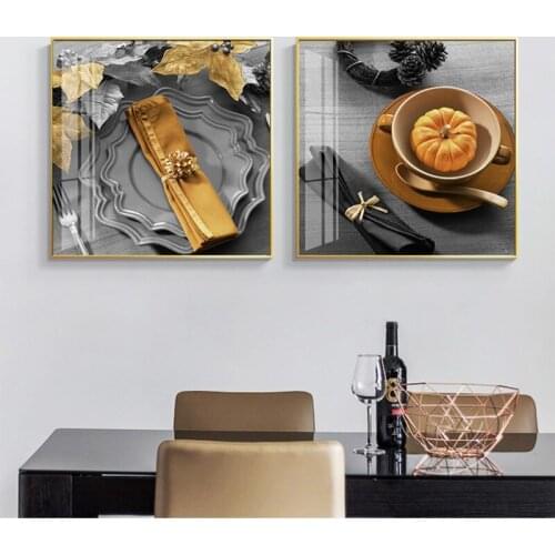 Modern Minimalist Living Room Wall Painting Light Luxury Wine Glass Restaurant Decoration Painting Black White Creative Painting