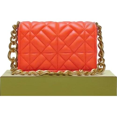 Soft Pu Leather Chain Shoulder Bag Brand Design Casual Women Purses and Handbag Green Clutch Tote Bags for Women High Quality