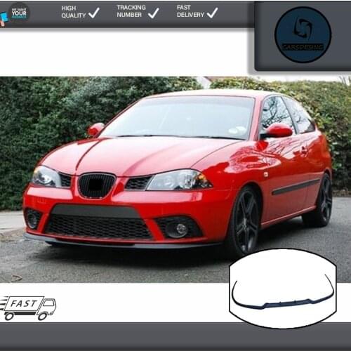 For seat Ibiza mk2 mk3 6k front lip universal spoiler lip bumper 3 piece free fast shipping designed full harmony body kit design