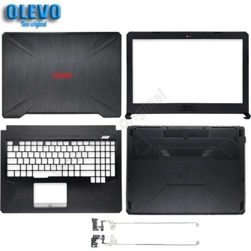 For ASUS FX80 FX80G FX80GD FX504 FX504G FX504GD/GE Laptop LCD Back Cover/Front bezel/Hinges/Palmrest/Bottom Case 47BKLLCJN70