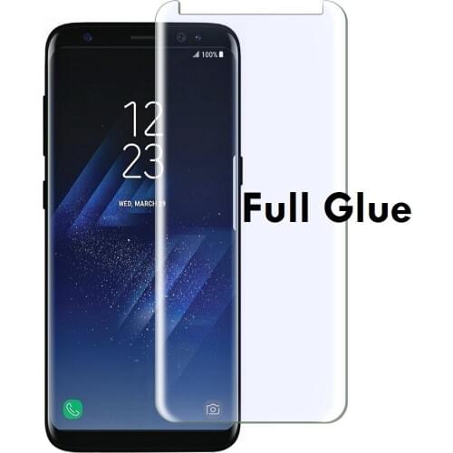 Full Adhesive Phone Screen Protector For Galaxy S9 Plus Full glue Tempered Glass Film for Samsung S8 S9 Plus Note8 Note9 Glass