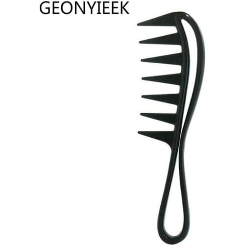 1pc Ladies Hair Comb Hairstyle Wavy Long Curly Hair Care Detangling Wide Teeth Brush Hairdressing Styling Tool