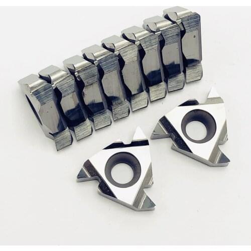 10PCS Aluminum alloy tool16IR AG60 H01 high quality aluminum alloy threaded blade CNC machine tools blade metal turning tool