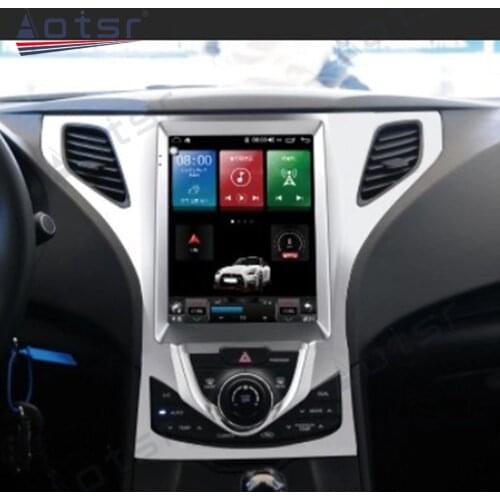 For Hyundai AZERA Grandeur i55 2010+ Android 10 Multimedia Tesla Screen PX6 4+64GB Car Radio Player Auto GPS Navigation 4G WIFI