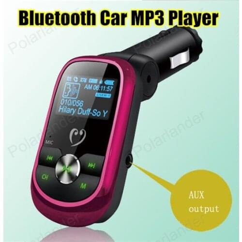 New Smartphone BluetoothMP3 Player Handsfree Car Kit Dual USB Charger FM Transmitter Handsfree with Micro SD/TF Card Reader