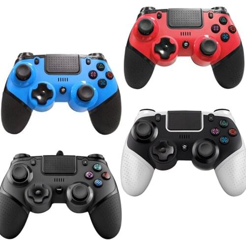 Wireless Gamepad For PS4 Controller Double Shock Bluetooth Game Joystick For iOS13 Android