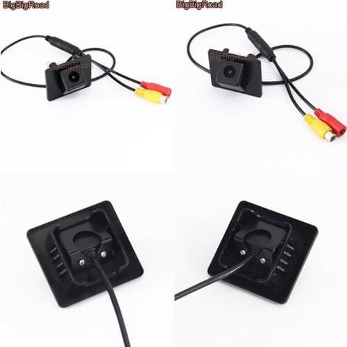 BigBigRoad Car HD Rear View Parking CCD Camera Auto Backup Monitor For KIA K4 2014 2015 2016 Cerato Forte Hatchback