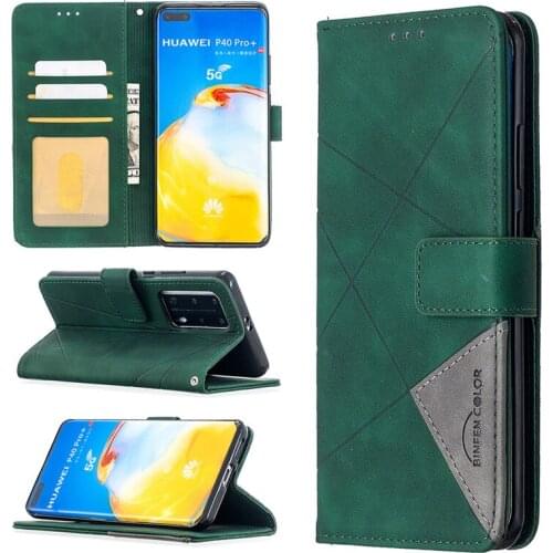 Luxury Case For Huawei P40 Pro Lite E P30 Y9 Y7 Prime 2019 Y7P Y7 P Smart 2021 2020 2019 Z Flip Leather Wallet Magnetic Cover