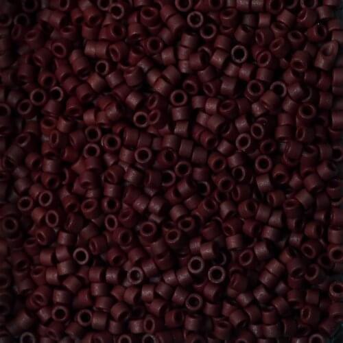 FAIRYWOO 5 Grams/Bag Miyuki DB1584 Matte Red Color Sea Bead Findings Best Friend Charm DIY Accessories Jewelry Making Supplier