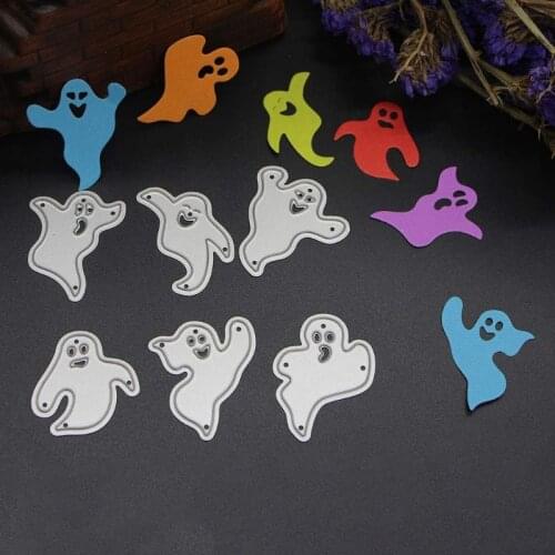 Halloween Ghost Cutting Dies Stencils Scrapbooking Album Embossing Paper DIY Drop Ship