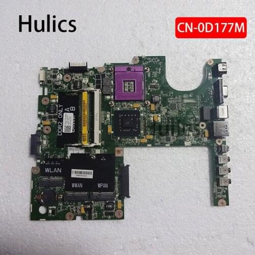 Hulics Original laptop Motherboard for dell studio 1555 0D177M CN-0D177M DAFM8BMB6F1