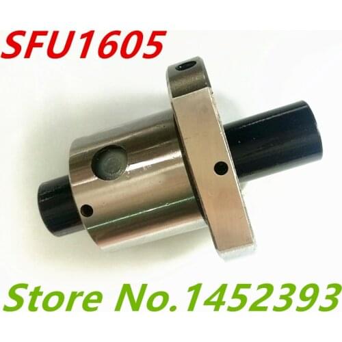 NEW RM1605 SFU1605 ballscrew nut 16 mm ball screw single nut match use 1605 nut housing bracket CNC DIY Carving machine parts