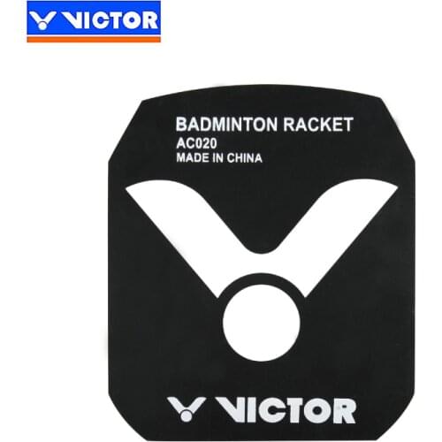 Original victor sport accessories badminton racket logo board AC020