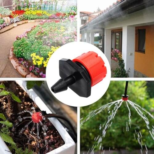 Garden Automatic Pouring Drip Irrigation System Garden Irrigation Kit Adjustable Drip Spray Watering Irrigation Set 15m/25m/50m